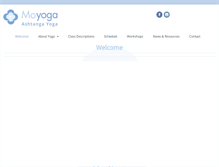 Tablet Screenshot of moyoga.co.uk